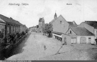 Правдинск - Markt. Allenburg. Ostpr 1900—1914, Россия, Калининградская область, Правдинск