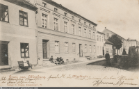 Правдинск - Herrenstrasse. Allenburg 1900—1914, Россия, Калининградская область, Правдинск