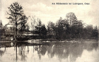 Ладушкин - Ludwigsrt. Am Muehlenteich.