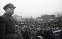 Краснодар - Освобождение Краснодара. Митинг  13 февраля 1943 в Краснодаре