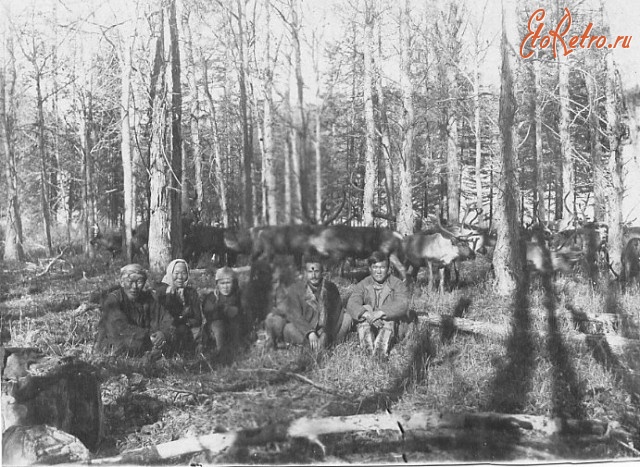 Магаданская область - Стойбище горных тунгусов. 1935-1937