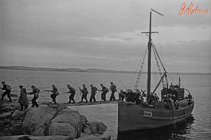 Мурманская область - Морской десант. Заполярье, 1941