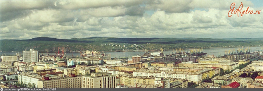 Мурманск - Панорама 1985—1990, Россия, Мурманская область, Мурманск