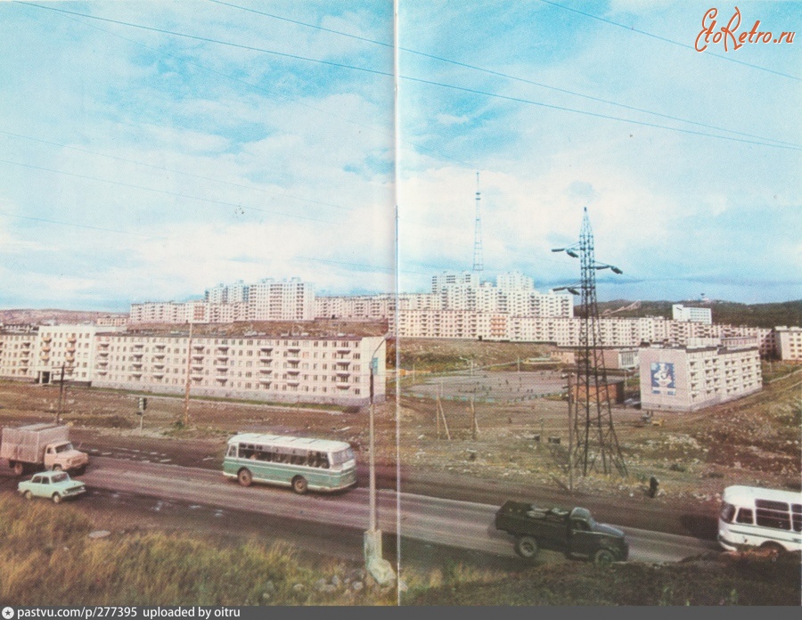 Мурманск - Кольский проспект 1974—1976, Россия, Мурманская область, Мурманск