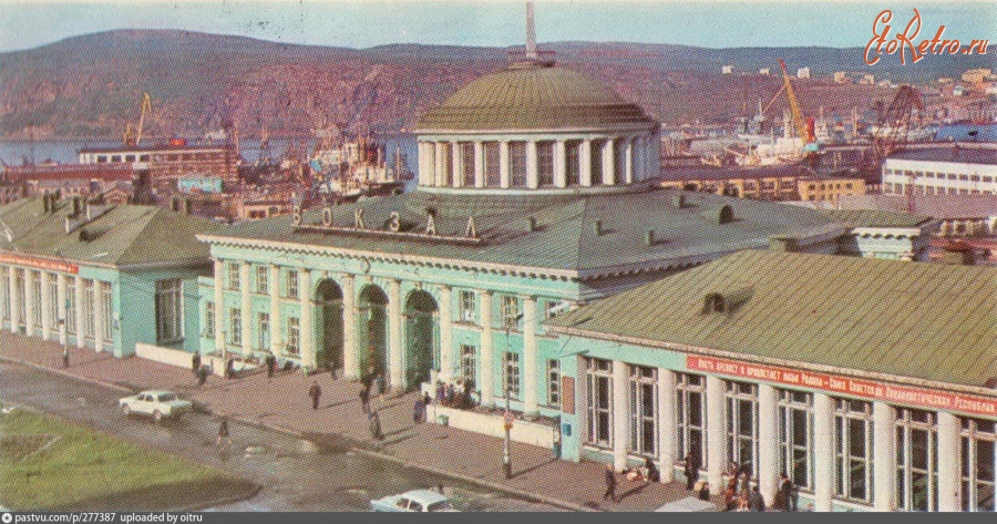 Мурманск - Железнодорожный вокзал 1974—1976, Россия, Мурманская область, Мурманск