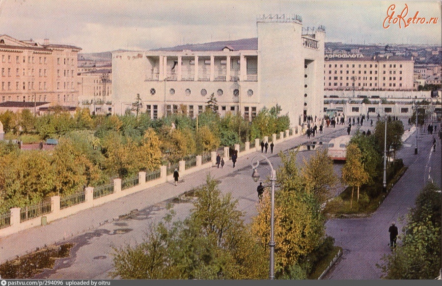 Мурманск - Улица Ленинградская 1969—1970, Россия, Мурманская область, Мурманск