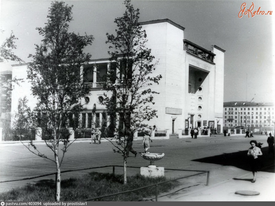Мурманск - Кинотеатр «Родина» 1957, Россия, Мурманская область, Мурманск