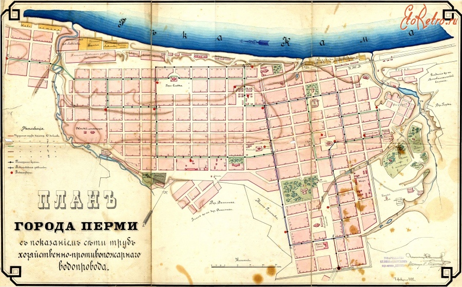 Пермь - Карта Перми