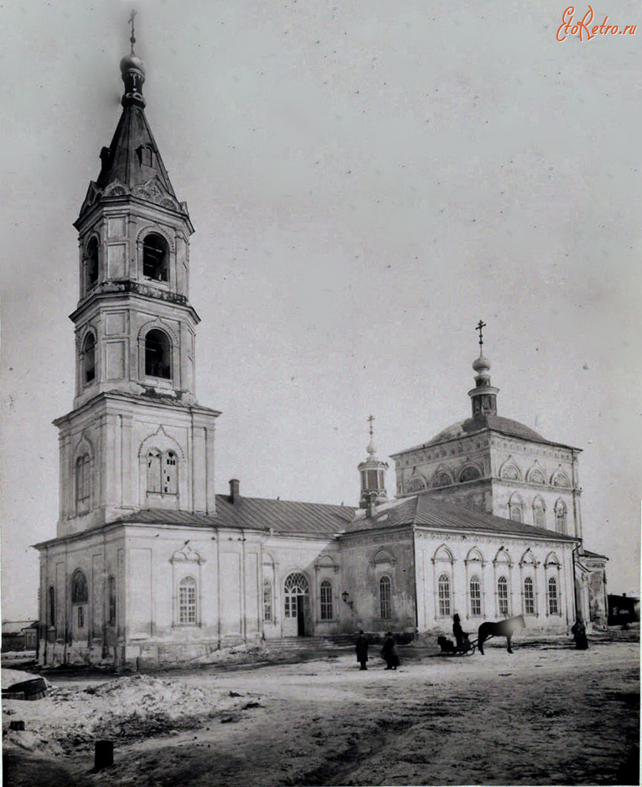 Скопин - Церковь Входа Господня в Иерусалим.