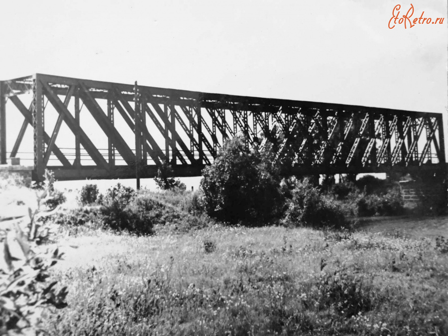 Ряжск - Ж.д. мост через реку Ранову в Ряжском районе.