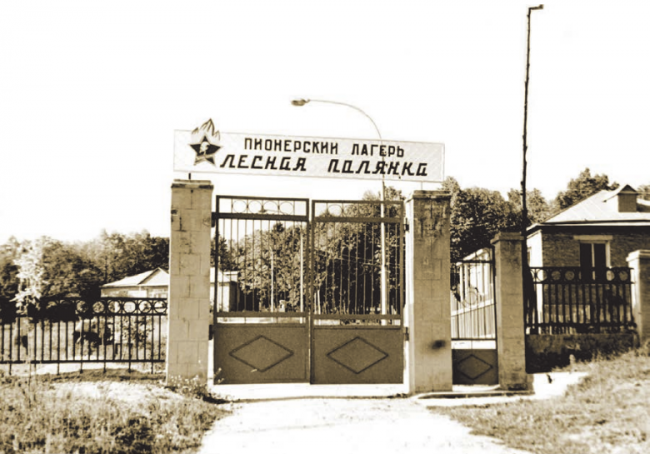 Саратовская область - Ворота пионерского лагеря 
