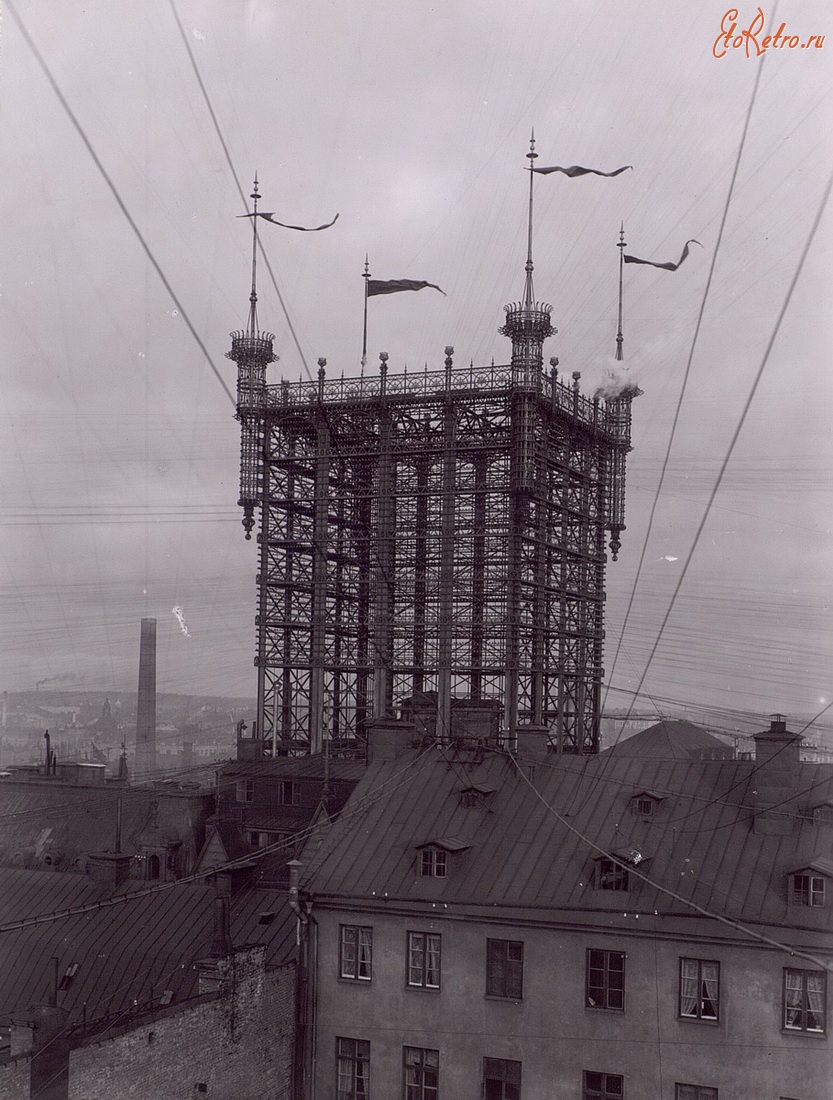Разное - Телефонная башня в Стокгольме.