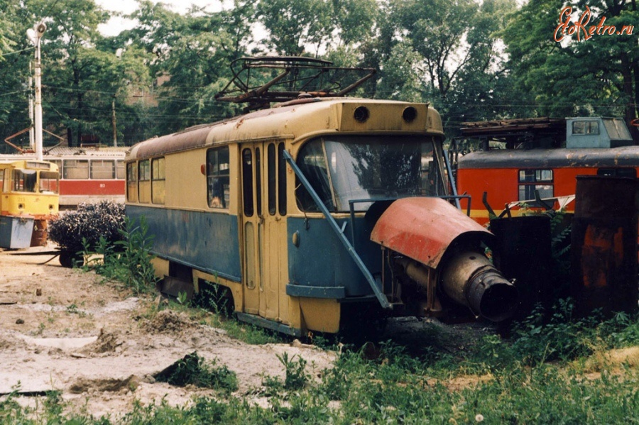 Разное - Трамвай-снегоочиститель Tatra T3SU с реактивным двигателем.