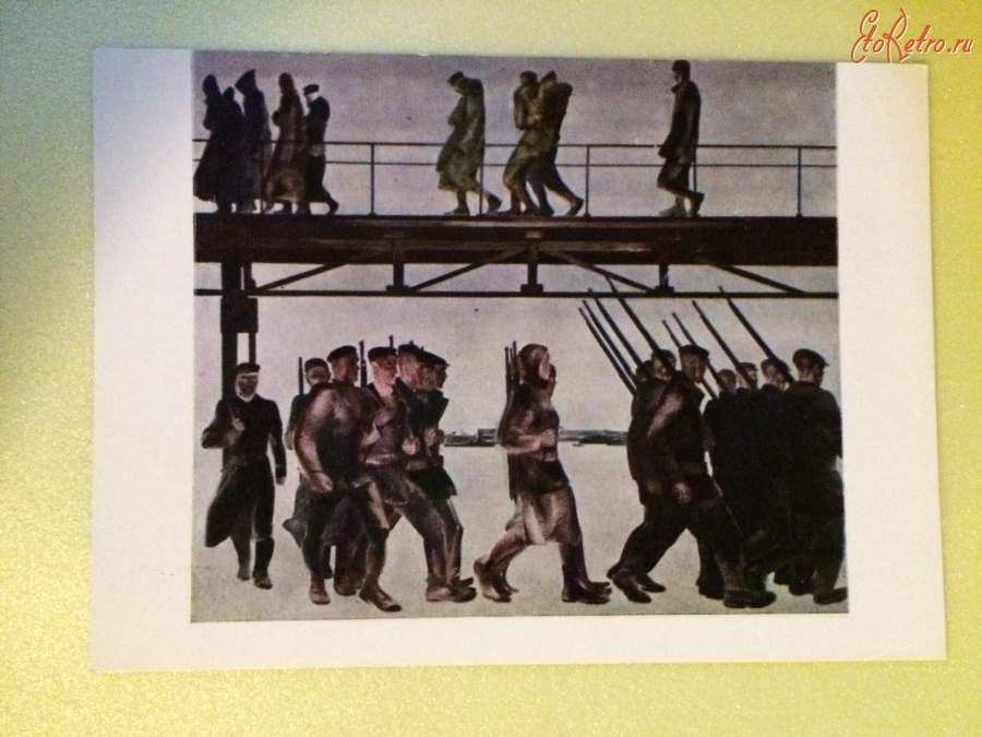 Оборона петрограда картина дейнека