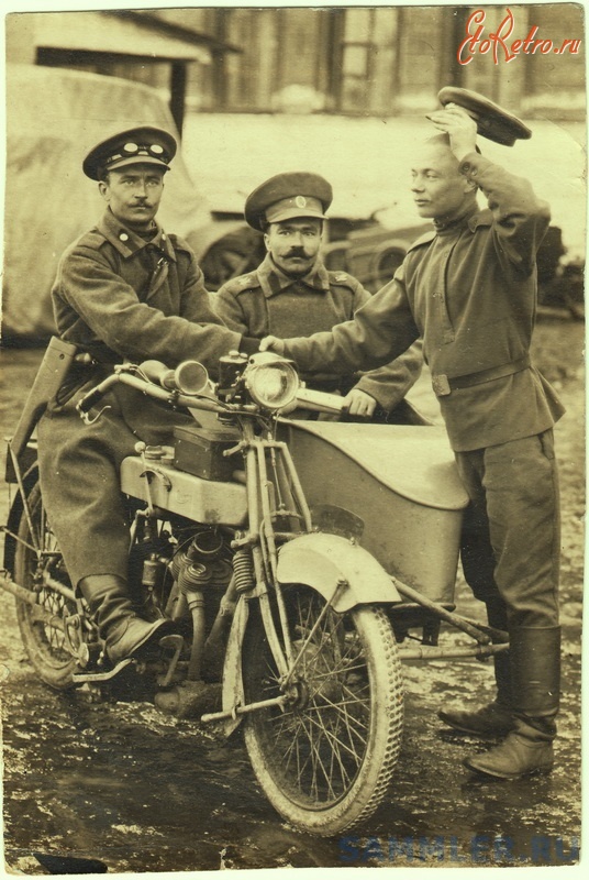 Разное - Мотоциклисты русской армии