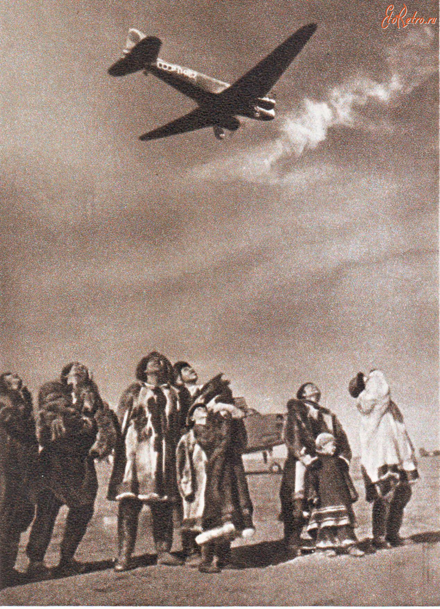 Разное - Первые самолёты на Чукотке.