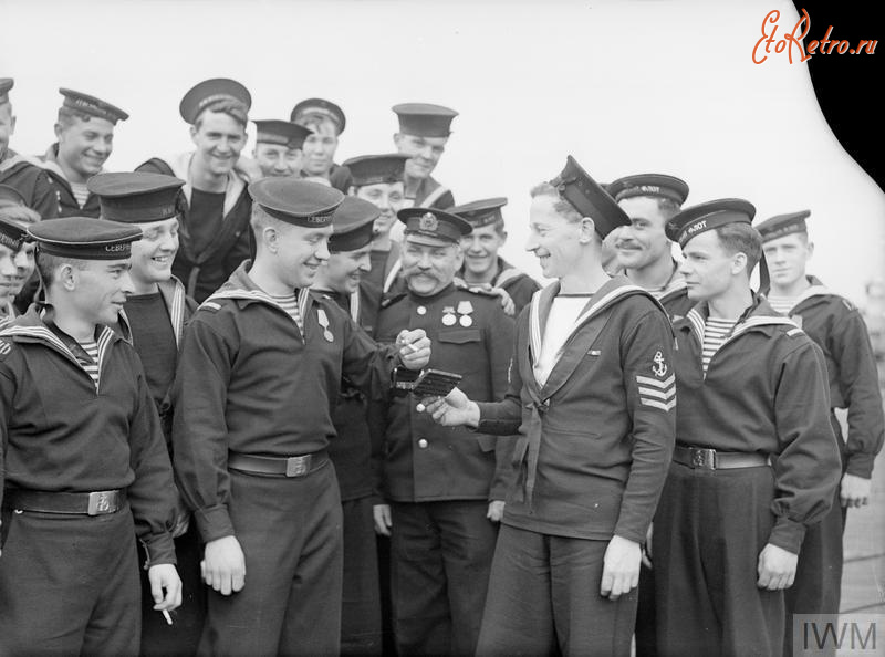 Разное - Встреча английских и советских моряков
