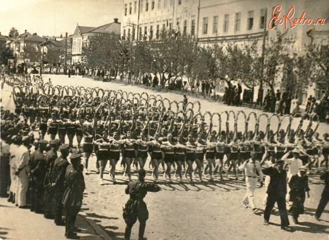 Вольск - Демонстрация 1 мая 1938г.