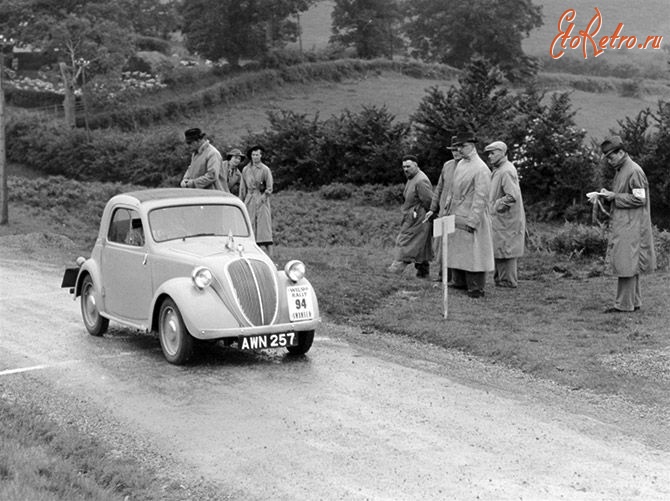 Ретро автомобили - 1936 – FIAT 500 – МИНИАТЮРНЫЙ