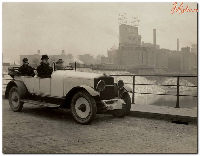 Ретро автомобили - Паровой автомобиль братьев Добл - Doble Model C. 1916г.