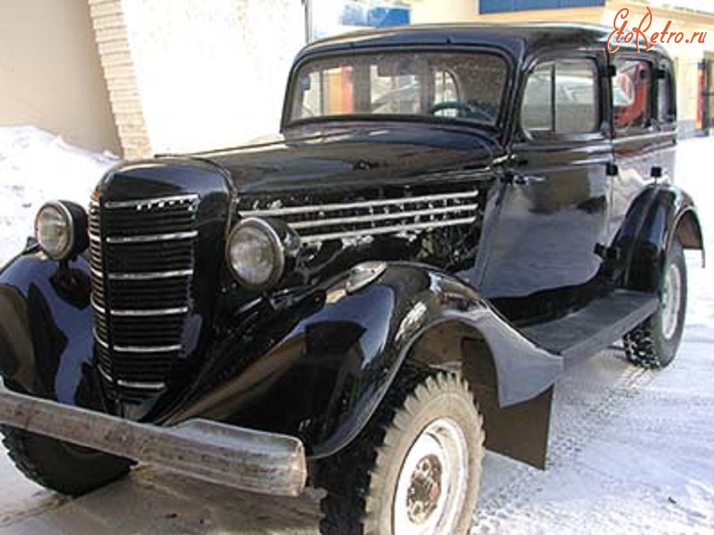 Ретро автомобили - ГАЗ 11-73, год выпуска 1936