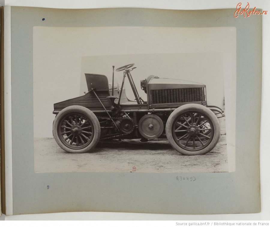 Ретро автомобили - Автомобили. Парижская выставка, 1901