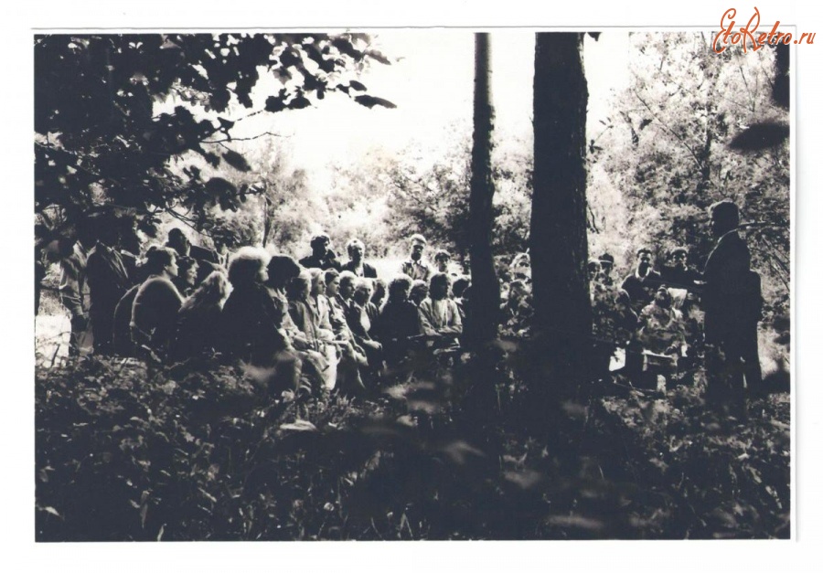 Тымовское - 1991 Встреча в лесу. Тымовское.