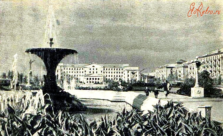 Луганск - ул.Советская. 1956-1966 г.