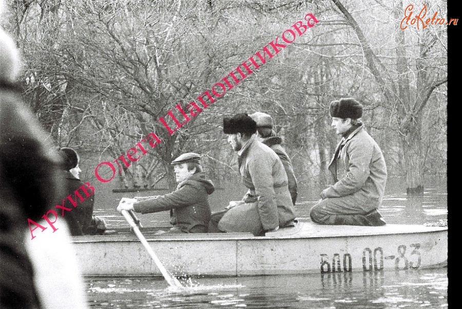 Луганск - Наводнение.Март 1985 г.