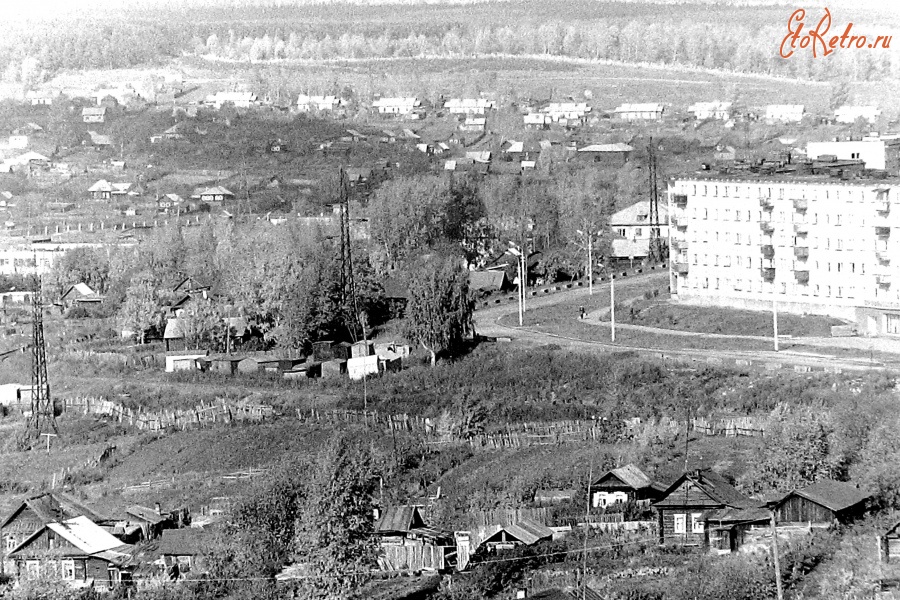 Первоуральск - Емлина улица 1978 год