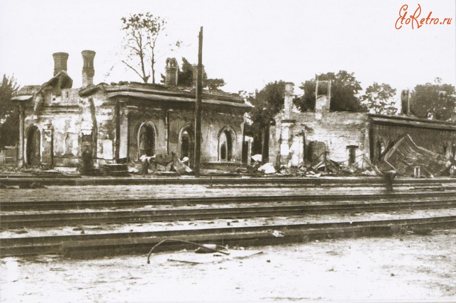 Сумы - Сумы Разрушенный железнодорожный вокзал