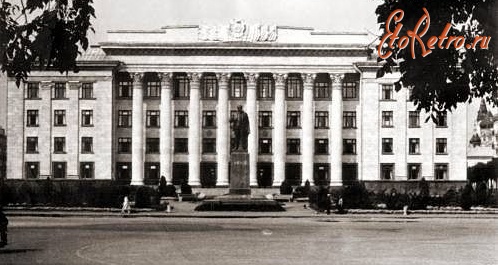 Житомир - Памятник В.И.Ленину на площади Ленина