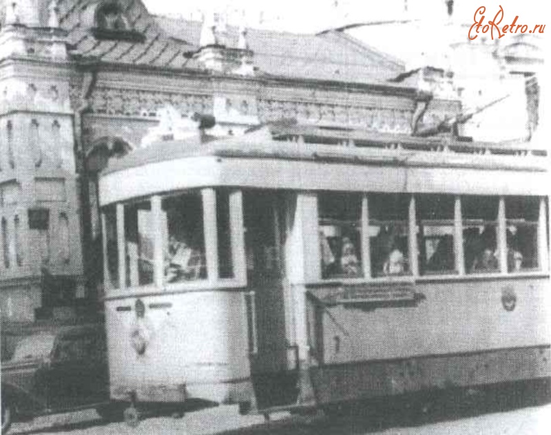Житомир - Трамвай на улице Б.Бердичевская.