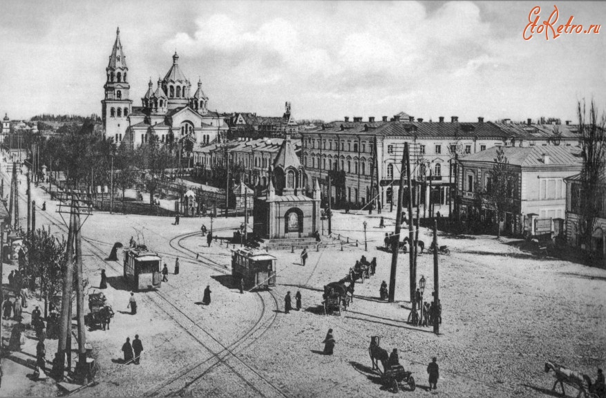 Житомир - Площадь Александра II (Соборный майдан)
