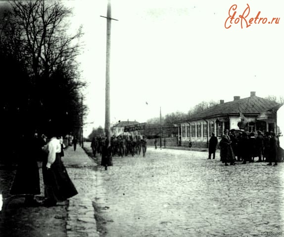 Житомир - Улица Николаевская (Фещенко-Чопивского).  Бурные 1917-1921 годы.