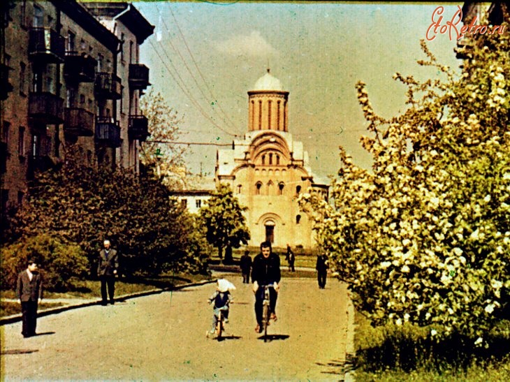 Чернигов - Чернигов в 1974 году в цвете.