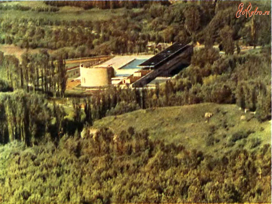 Кисловодск - Кисловодск. Открытый бассейн в горах. 1976 год