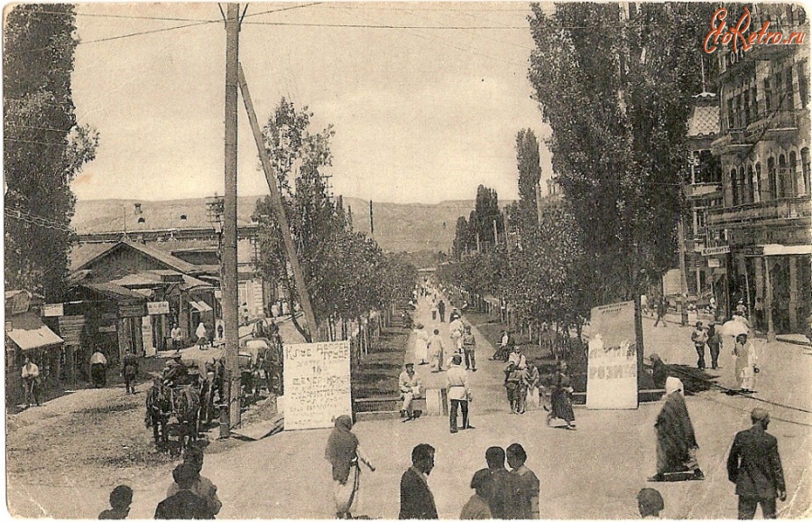 Кисловодск - Тополевая аллея, 1920-е годы