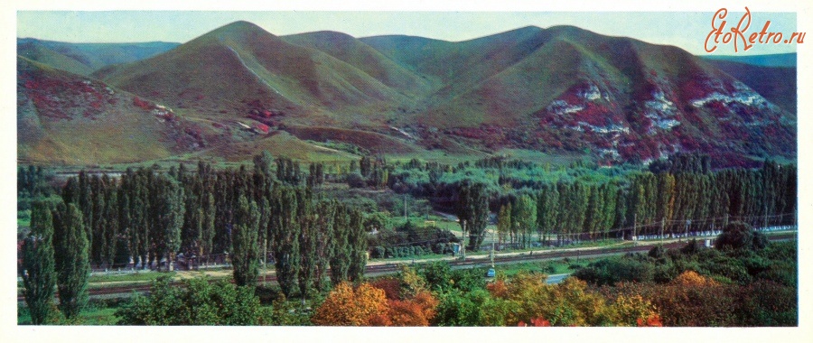 Кисловодск - Вид на Джинальский хребет