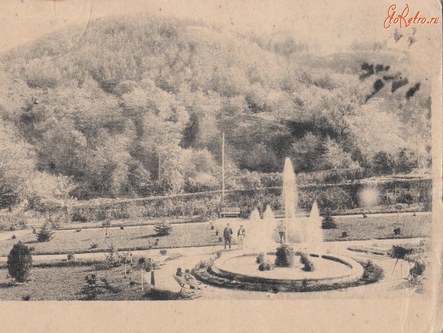 Кисловодск - Сосновая Гора и фонтан