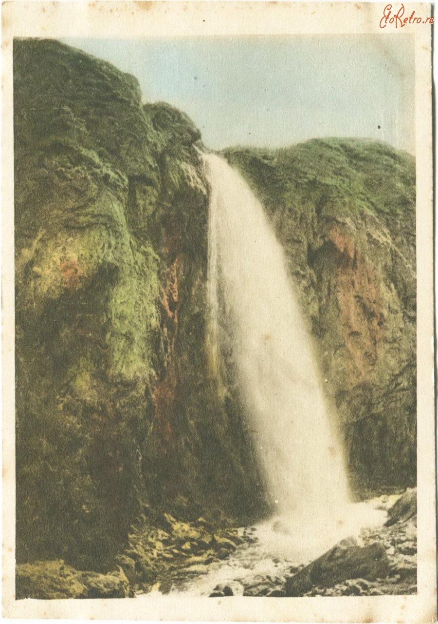 Кисловодск - Водопад в Ореховой балке, в цвете