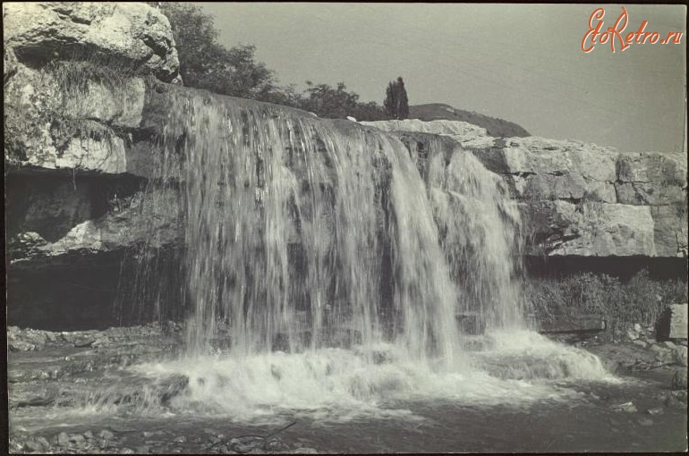 Кисловодск - Лермонтовский водопад, 1950-е годы