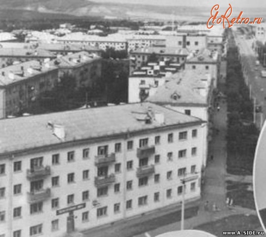 Альметьевск - Вид из здания Татанефть на ул. Ленина