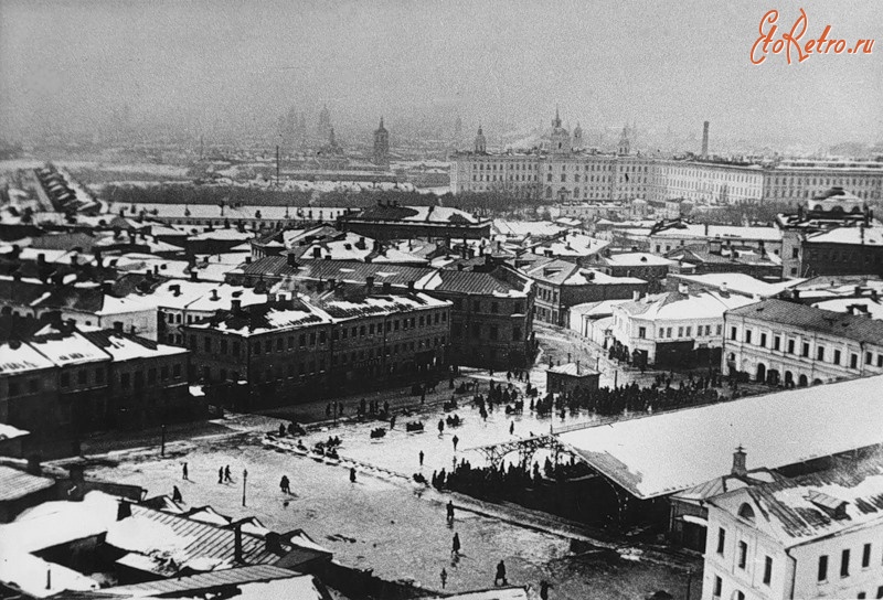 Москва - Вид Хитровской площади