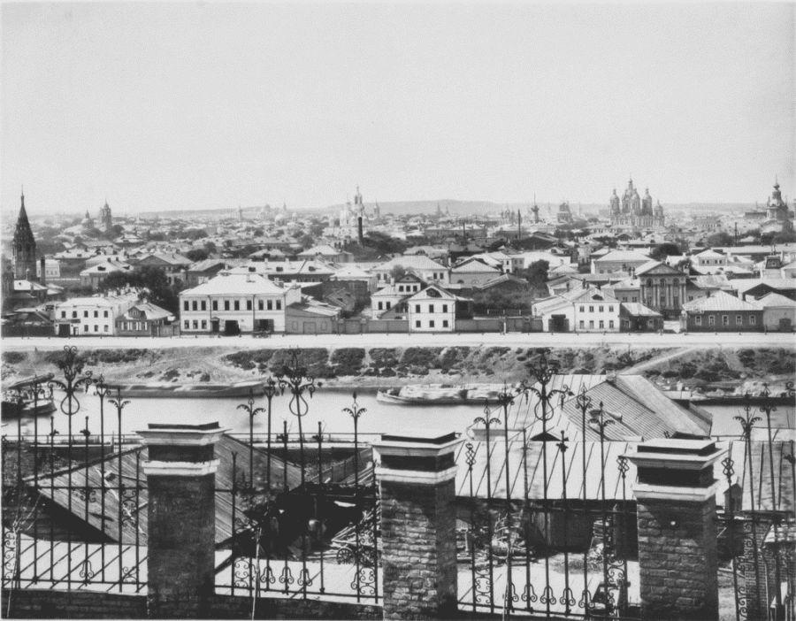 Москва - Панорама Замоскворечья.