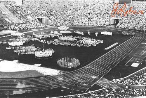 Москва - Спортивный праздник на стадионе им. В. И. Ленина