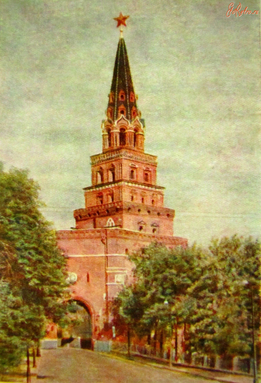 Боровицкой башне московского кремля
