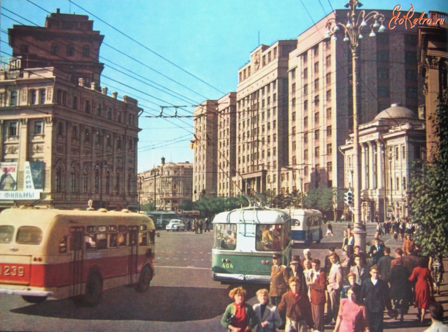 Москва - Москва конца 1950-х