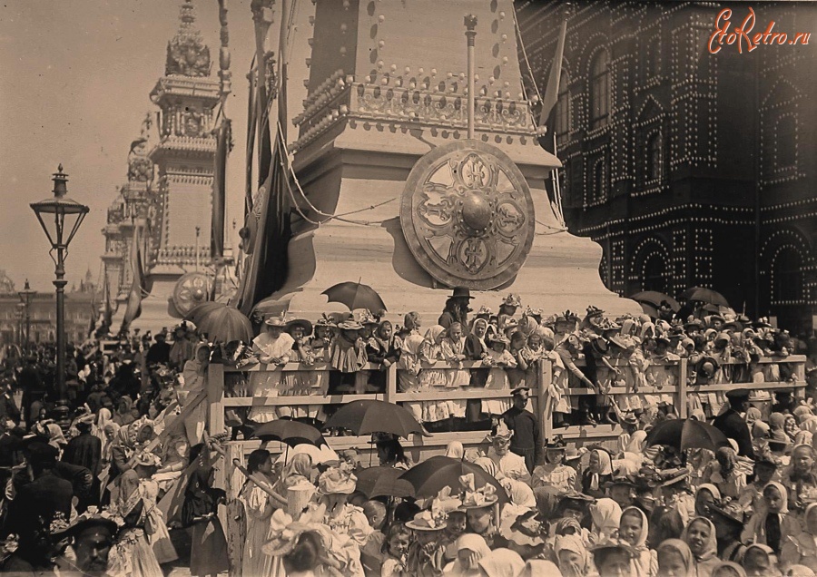 Москва - Посещение императором Николаем II и императрицей Александрой Федоровной Городской думы. Москва, 23 мая 1896 г.,