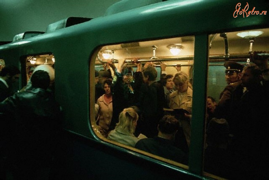 Москва - 1975 год. Московское метро